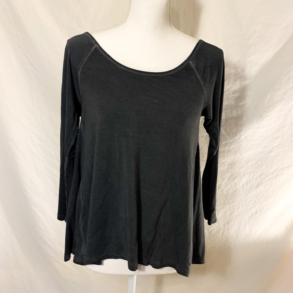 American Eagle soft & sexy grey long sleeve top s